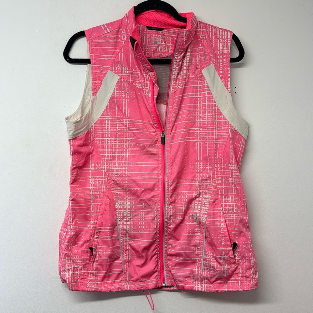 Brooks pink vest size Large